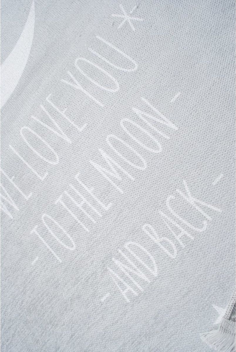 Koberec LIVONE Love you moon 18811-0 100x160 cm šedá - obrázek 3