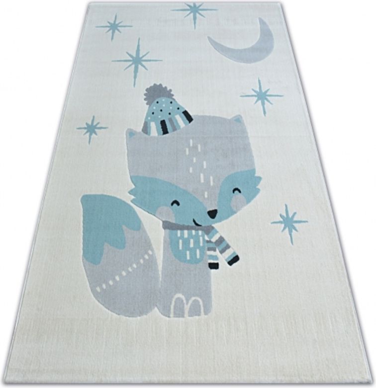 Koberec Ourbaby Fox 22578-0 obdélník 120x170 cm bílá hnědá - obrázek 2