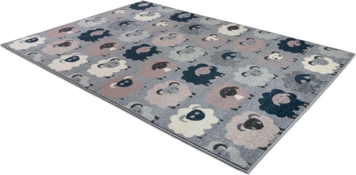 Koberec Ourbaby Sheeps 30408-0 160x220 cm šedá - obrázek 7