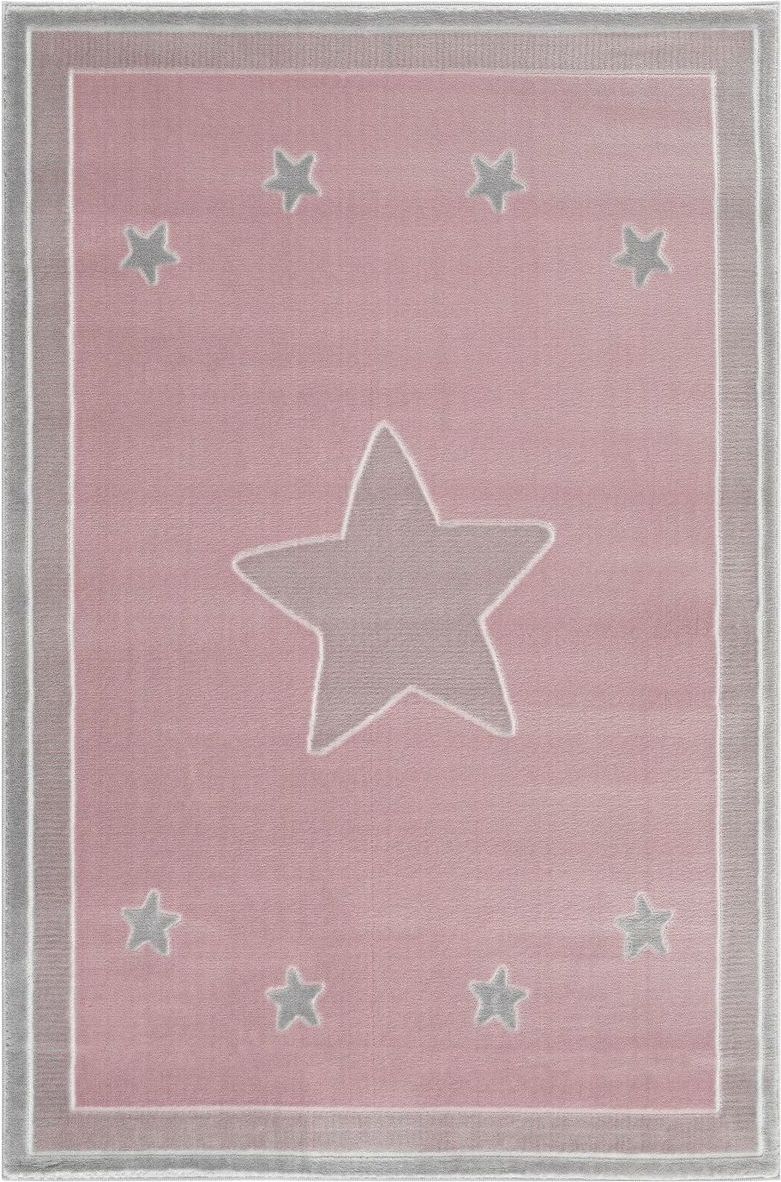 Koberec LIVONE Princess Star 30540-0 160x230 cm růžová - obrázek 2