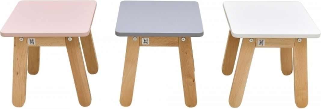 Dětská židle Woody Grey - obrázek 4