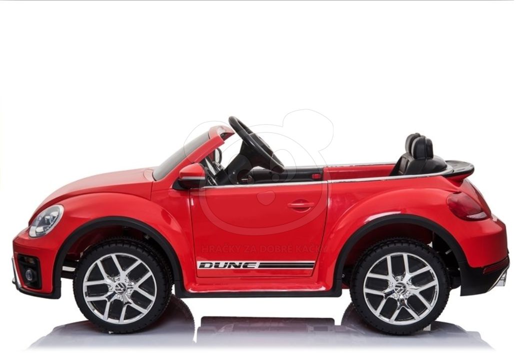 Elektrické autíčko VW Beetle Dune - červené - obrázek 4