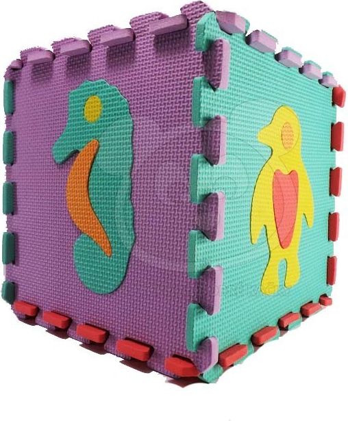 Pěnové puzzle 30x30 10 ks - zvířata - obrázek 1