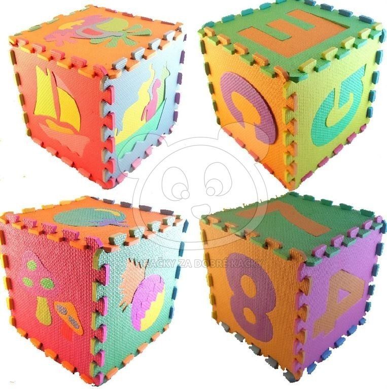 Pěnové puzzle 30x30 10 ks - ovoce a zelenina - obrázek 3