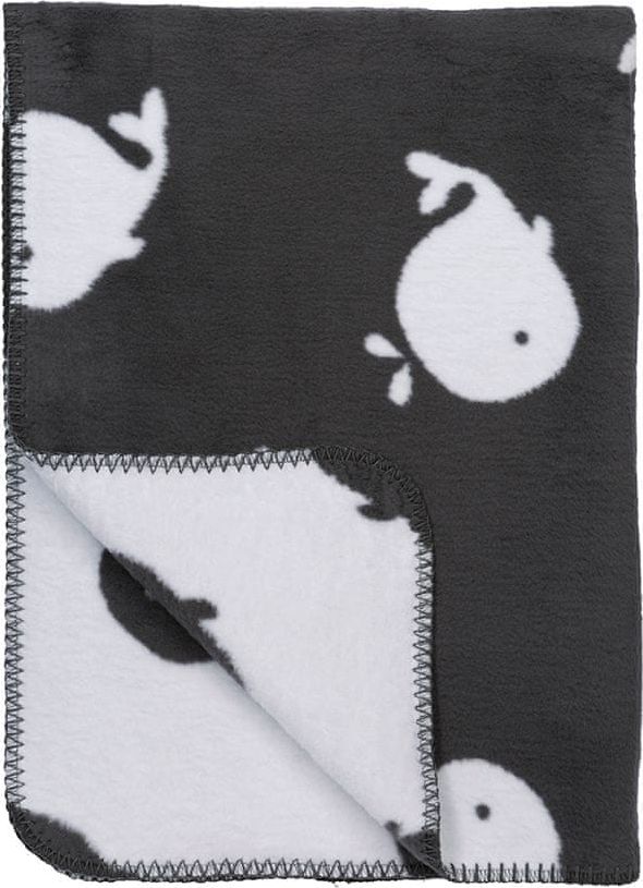 Meyco Deka 75x100 cm Premium Organic Bio Whale grey - obrázek 1