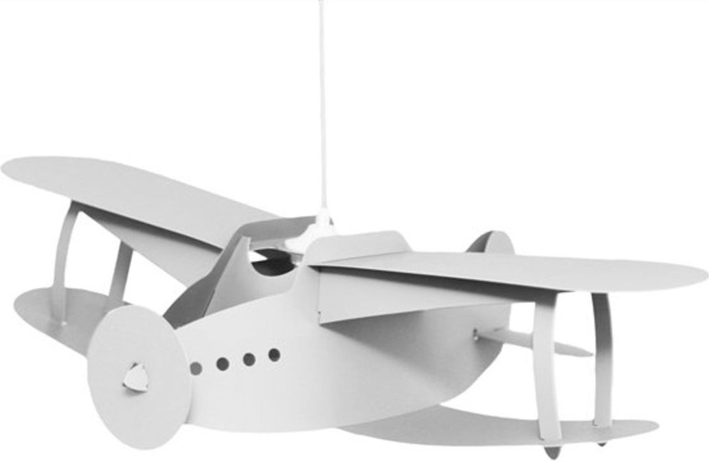 Dětská lampa letadlo - různé barvy červená - obrázek 6