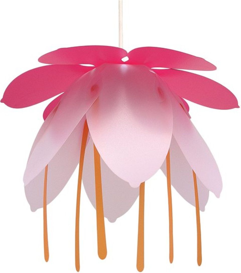 Dětská lampa květ - různé barvy oranžová - obrázek 6