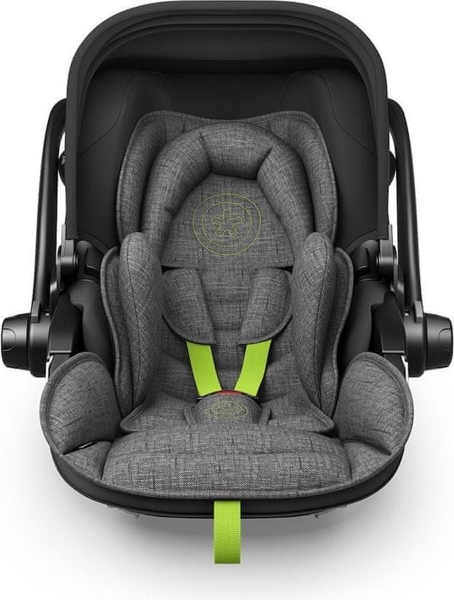 KIDDY Evoluna i-Size 2 Grey Melange 2018 zelená - obrázek 1