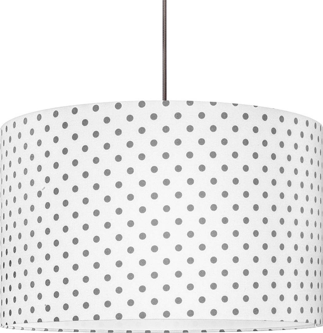 Textilní závěsná lampa Puntíky - obrázek 1