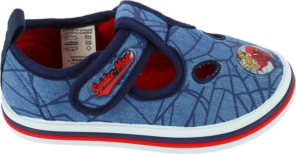 Disney by Arnetta chlapecké bačkůrky Spiderman 22 modrá - obrázek 1