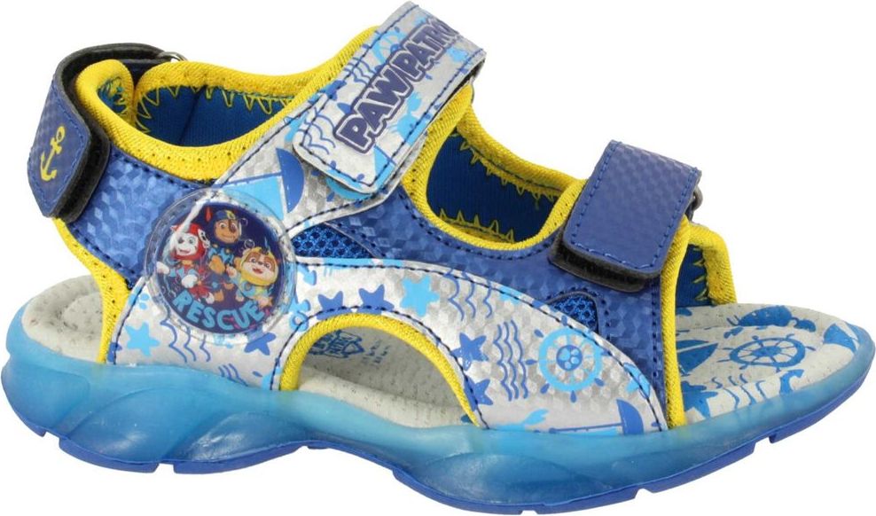 Disney by Arnetta chlapecké svítící sandály Paw Patrol 30 modrá - obrázek 1