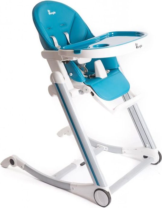 Bo Jungle Jídelní židlička B-HIGH CHAIR Blue - obrázek 1