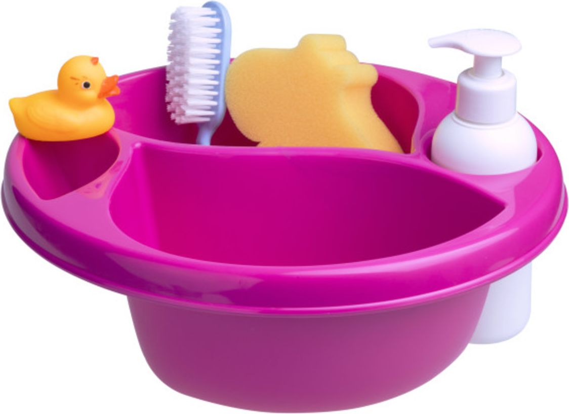 Hygienická miska s koupacími potřebami - různé barvy fialová - obrázek 3