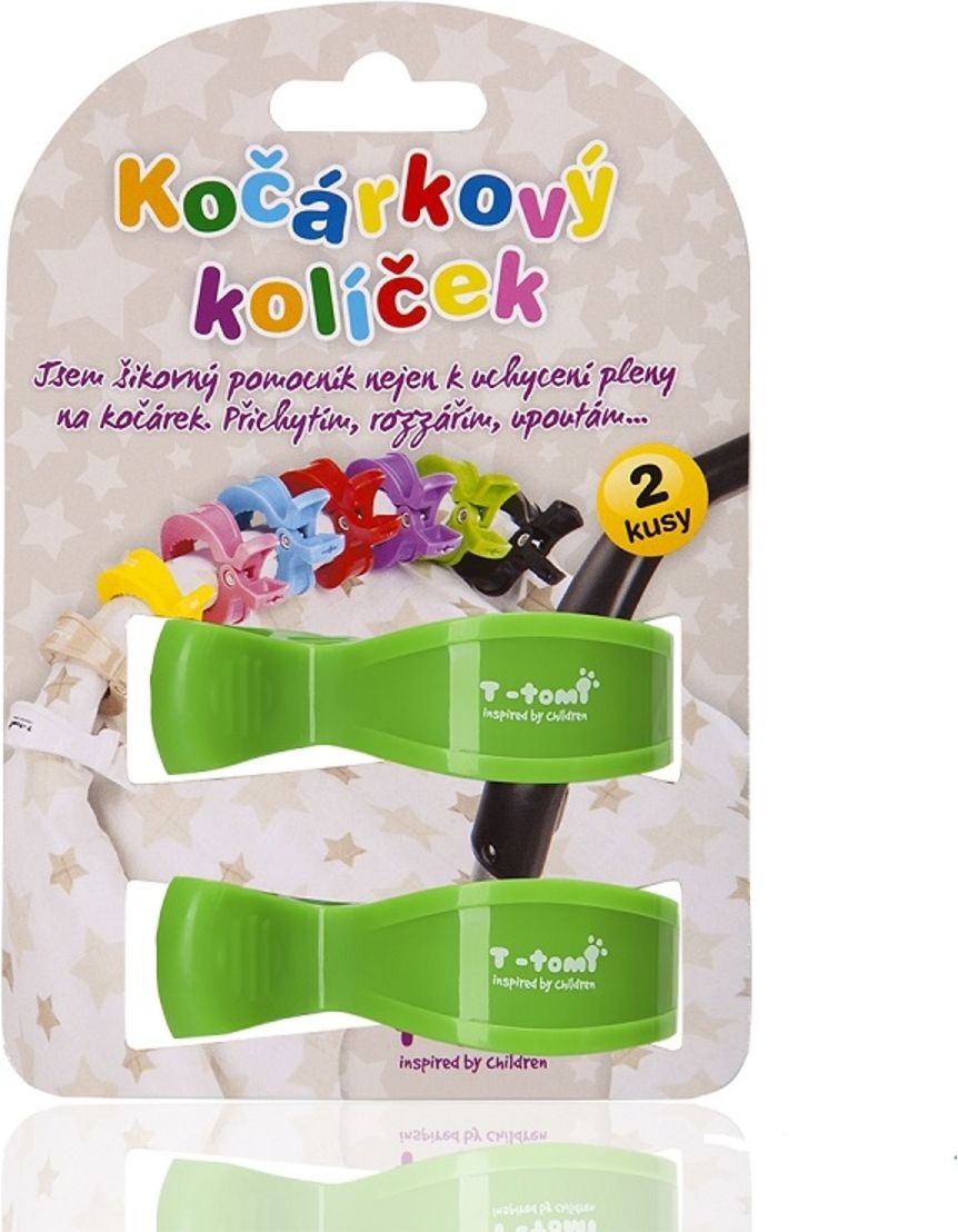 Kočárkový kolíček růžová - obrázek 4