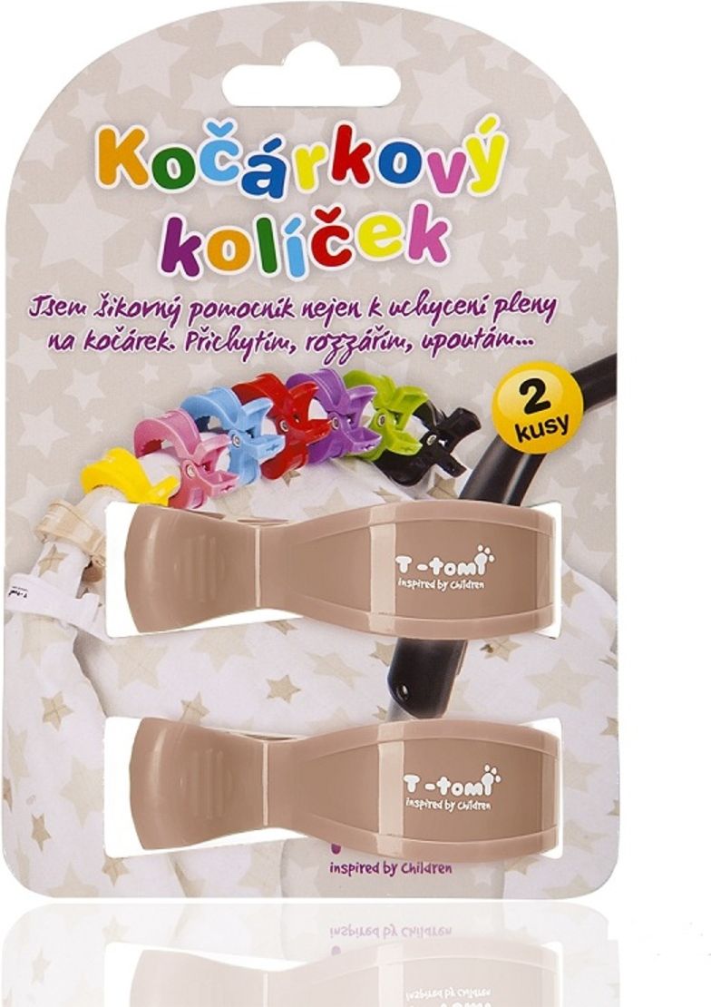 Kočárkový kolíček růžová - obrázek 6
