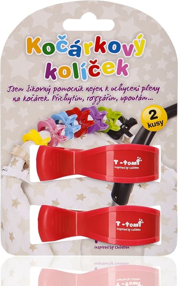 Kočárkový kolíček růžová - obrázek 8