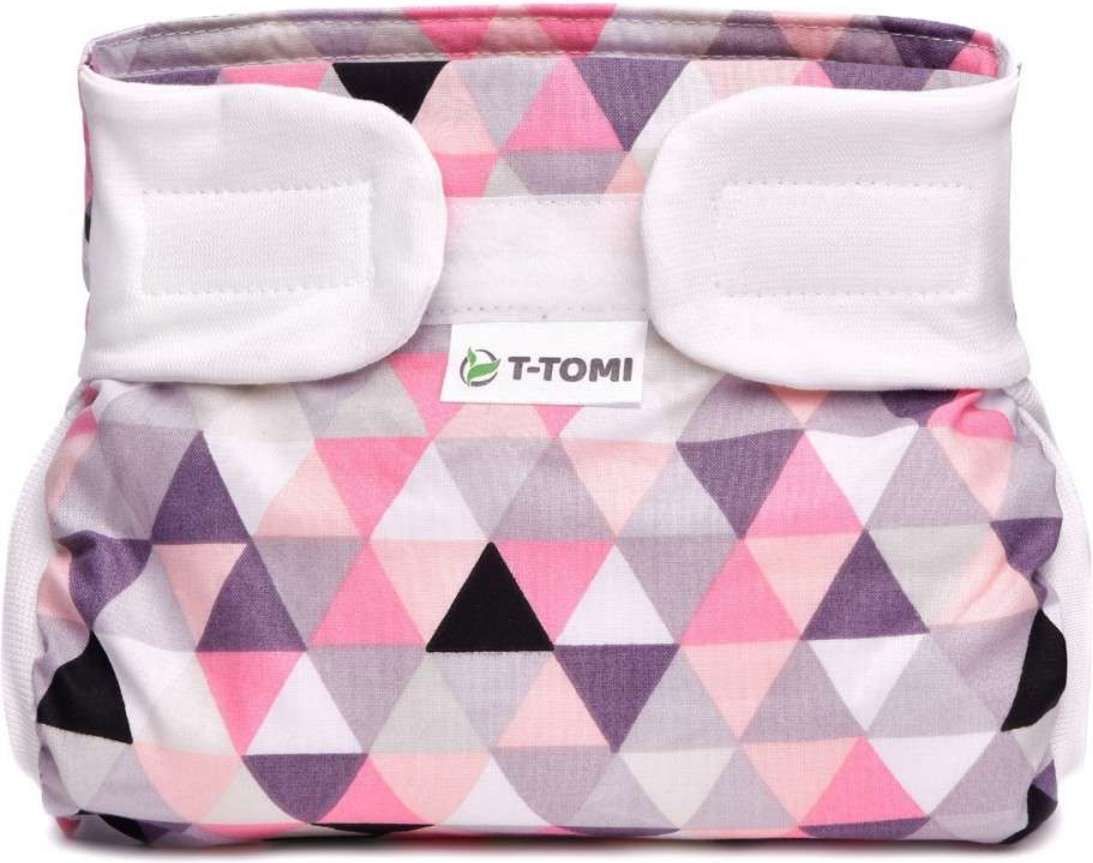 ORTOPEDICKÉ ABDUKČNÍ KALHOTKY, PINK TRIANGLES 5-9 kg - obrázek 1