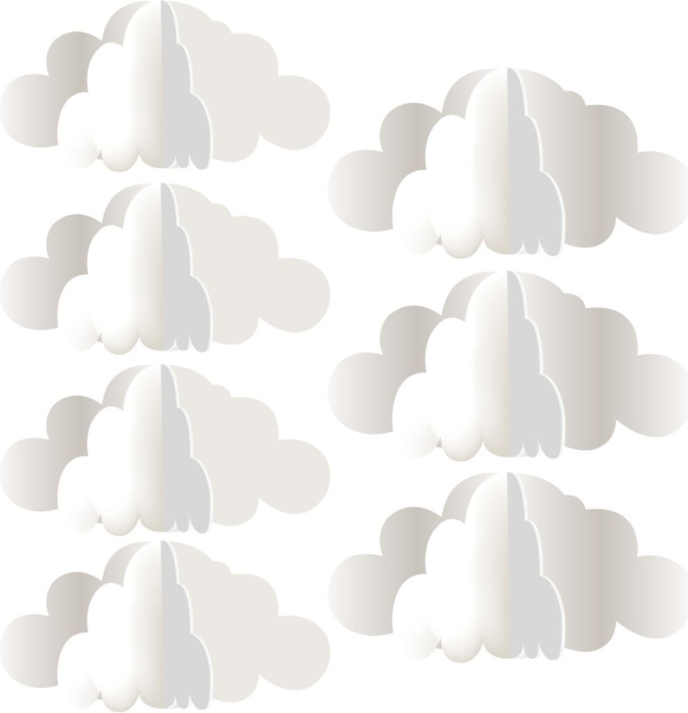 Samolepka na zeď Dekornik Clouds 16808-0, 85x55 cm - obrázek 6