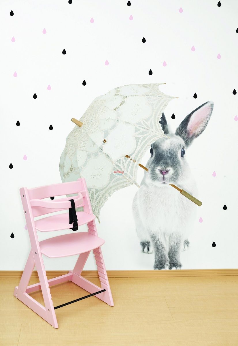 Samolepka na zeď Dekornik Rabbit Harry I 16765-0, 45x55 cm - obrázek 1