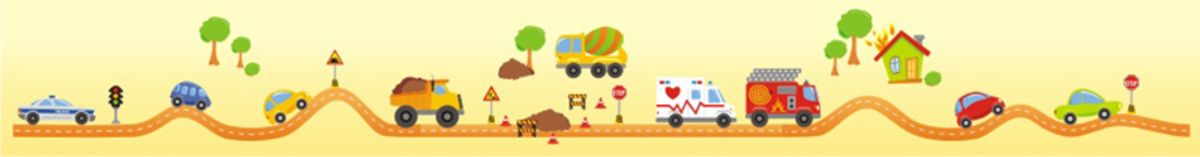 Samolepka na zeď Mint Kitten Cars 603-0, 2,4 m2 - obrázek 2