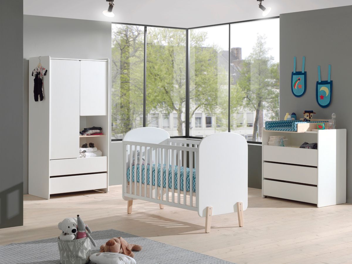 VIPACK FURNITURE Kiddy přírodní bílá - obrázek 2