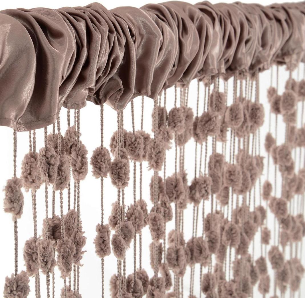 Dětská záclona Baby Ball mocca 250x160 cm - obrázek 2