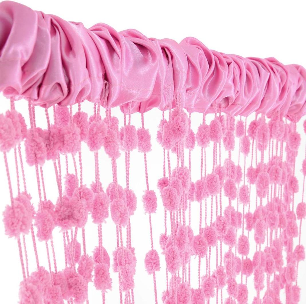 Dětská záclona Baby Ball pink 150x160 cm - obrázek 2