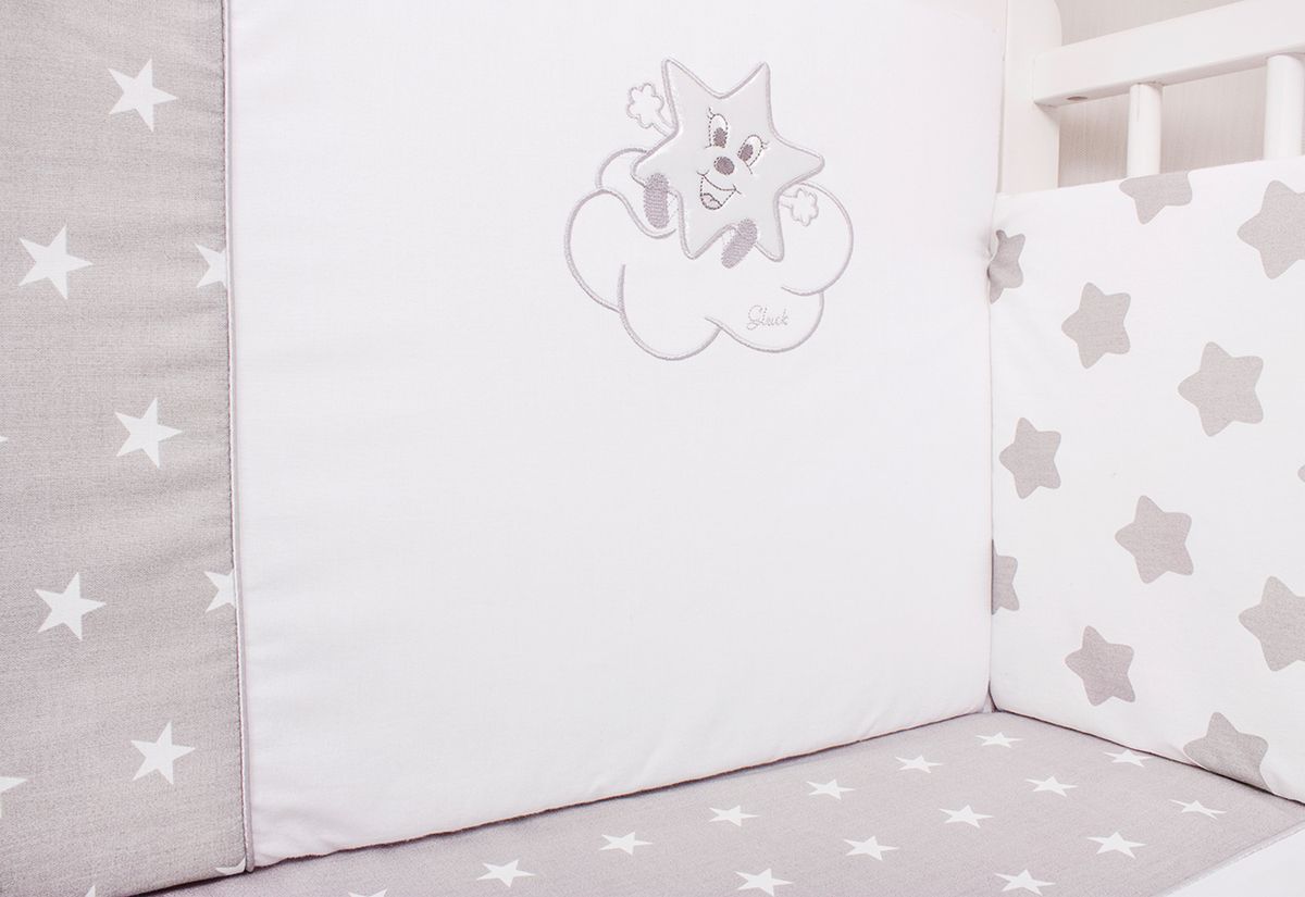 Povlečení Ourbaby Silver Star 120x90 cm - obrázek 3