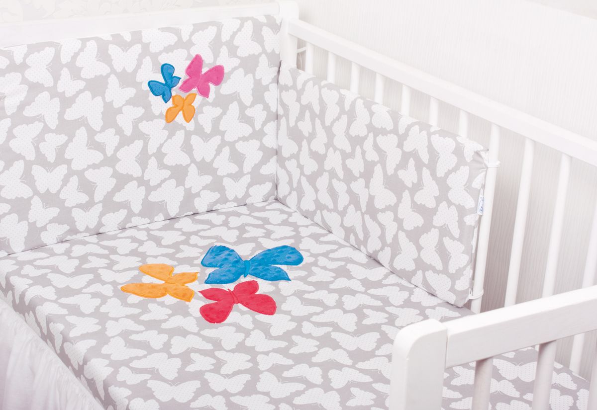 Povlečení Ourbaby Butterflies 120x90 cm - obrázek 1