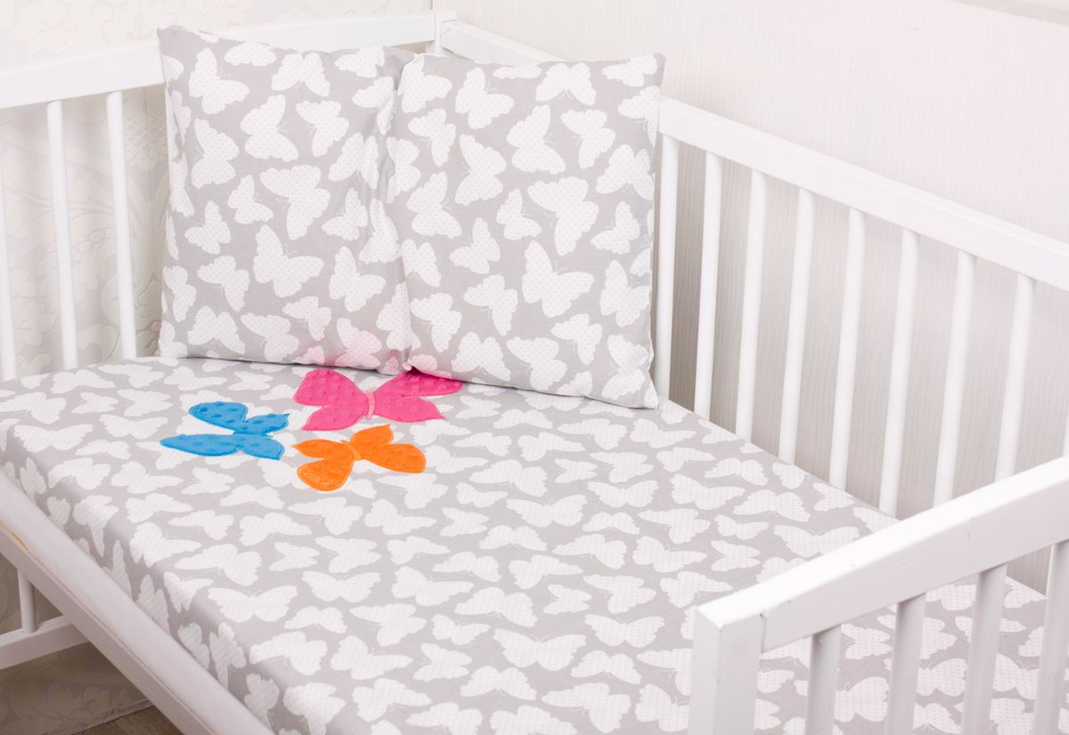Povlečení Ourbaby Butterflies 120x90 cm - obrázek 3