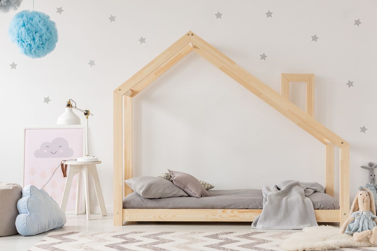 Dětská postel Ourbaby Mila Chimney 140x70 cm - obrázek 2