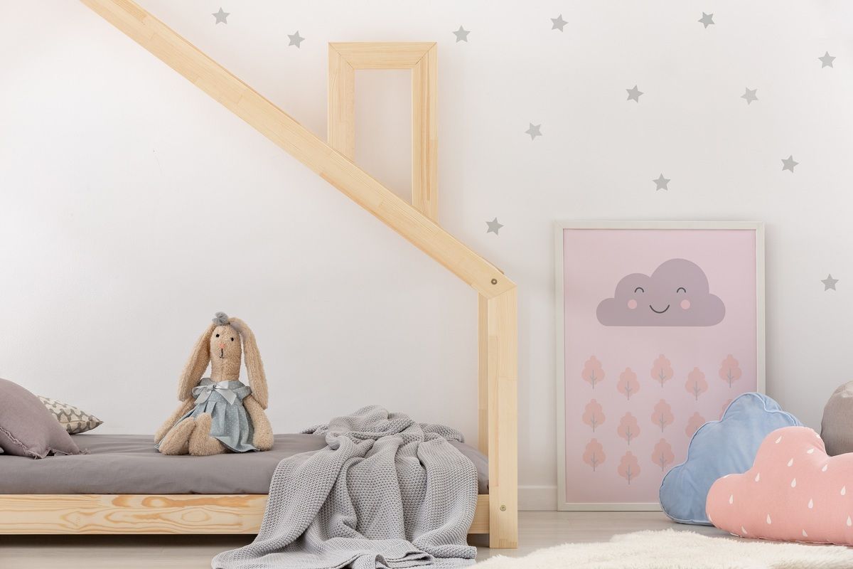 Dětská postel Ourbaby Mila Chimney 140x70 cm - obrázek 3