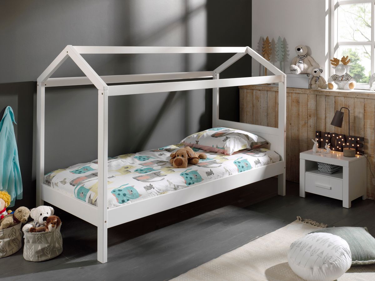Dětská postel VIPACK FURNITURE Erik bílá 200x90 cm - obrázek 4