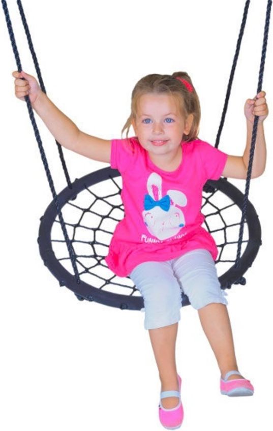 Dětská houpačka Čapí hnízdo průměr 60 cm - obrázek 1