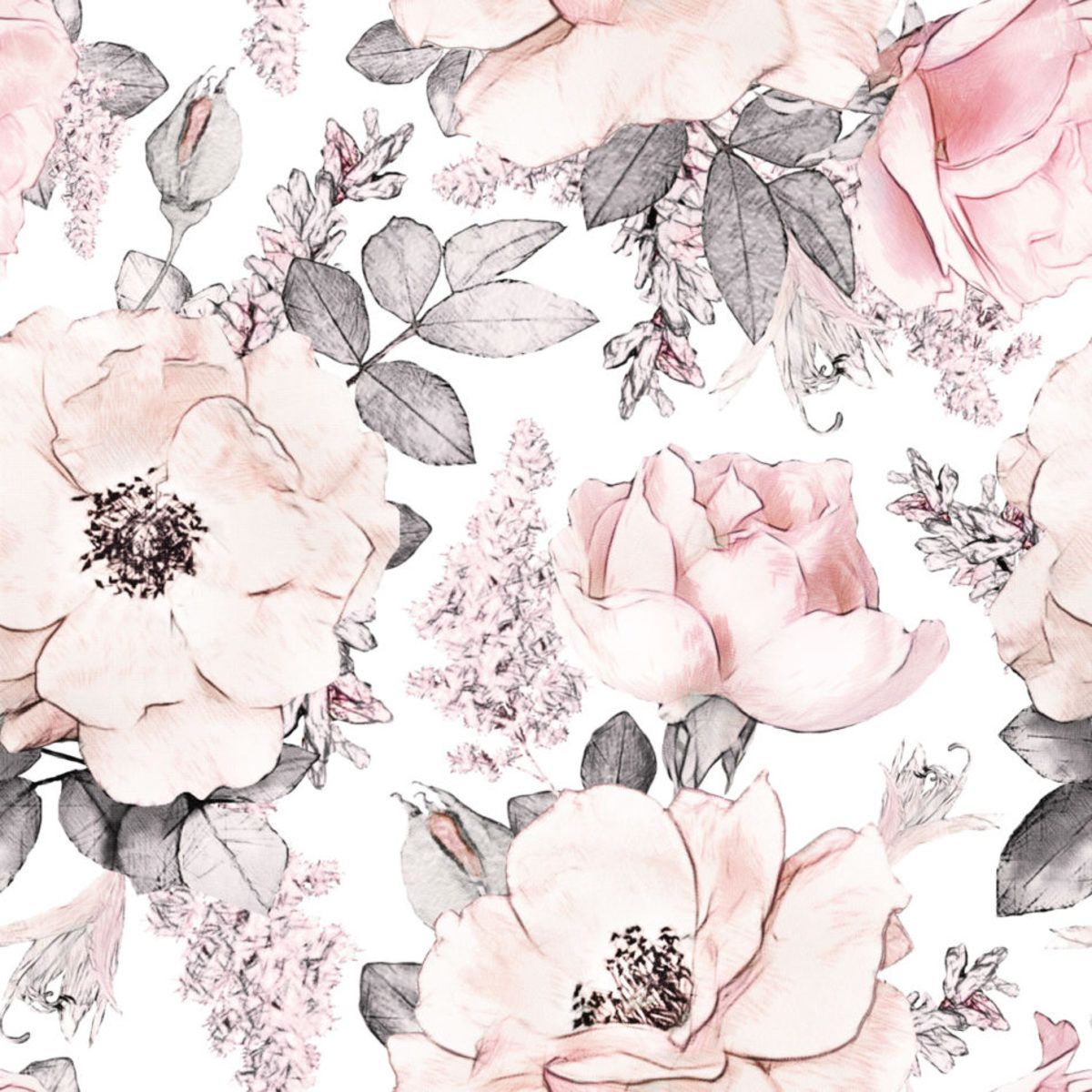 Tapeta DEKORNIK Pink Garden 100x280 cm - obrázek 3