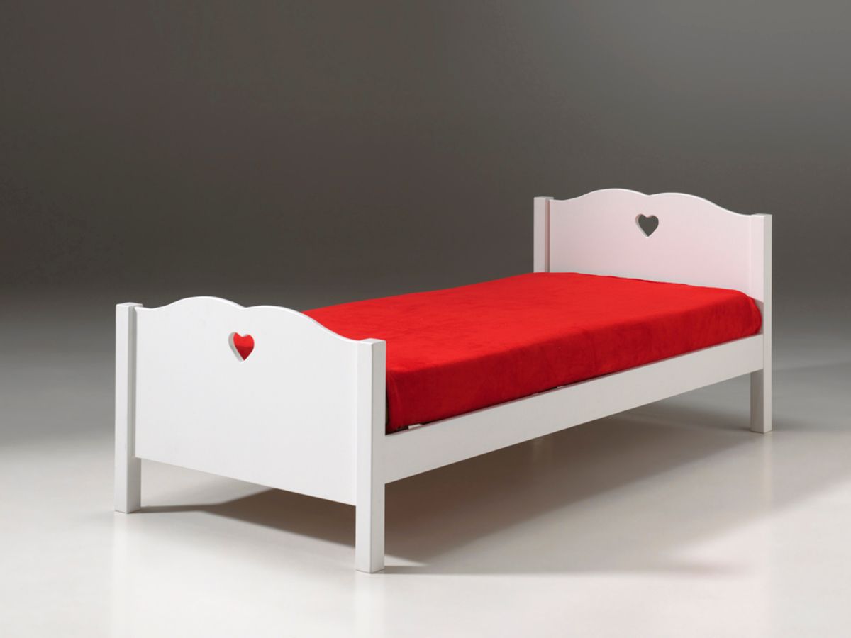 Dětská postel VIPACK FURNITURE Amori bílá 200x90 cm - obrázek 5