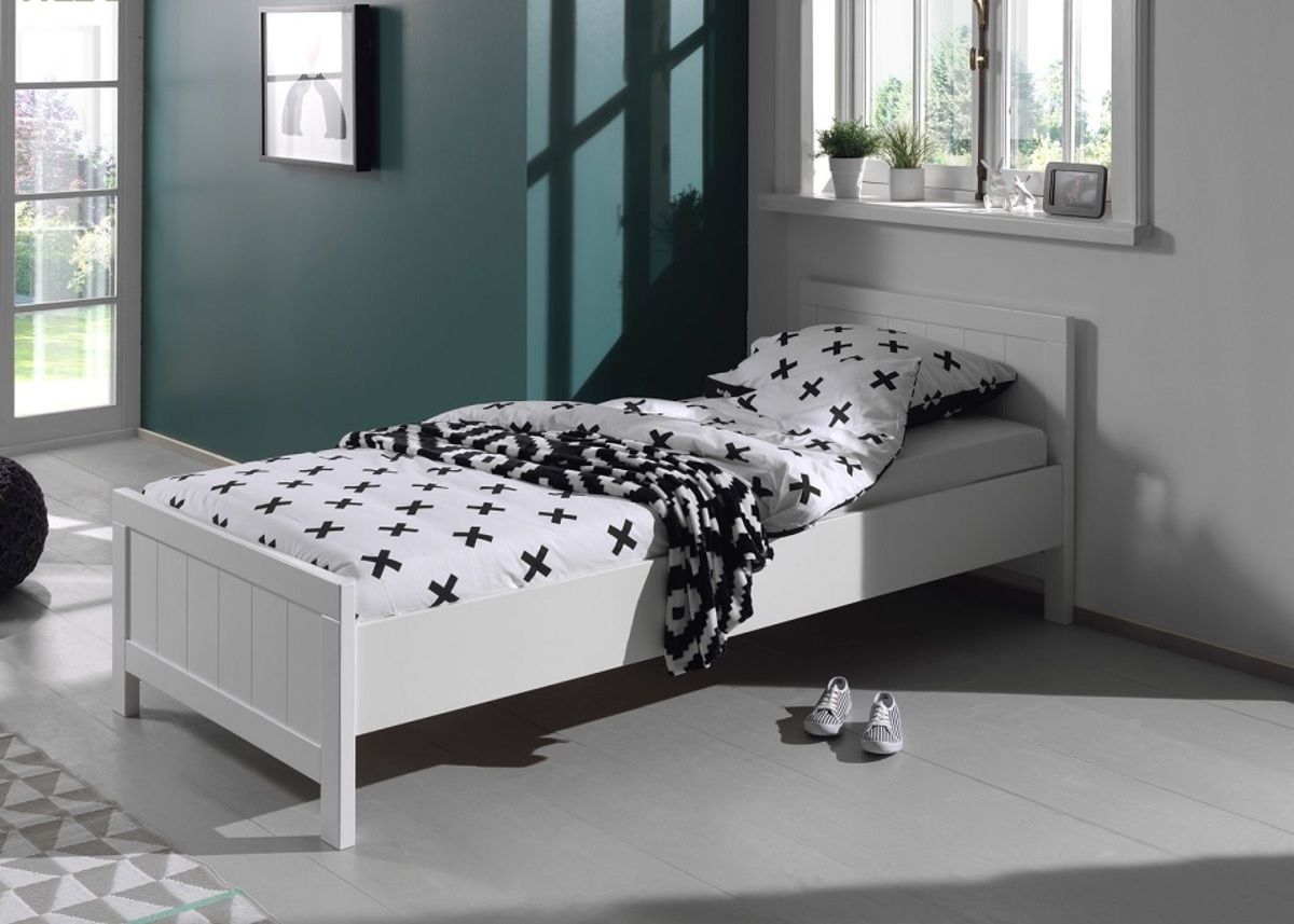 Dětská postel VIPACK FURNITURE Erik bílá 200x90 cm - obrázek 3