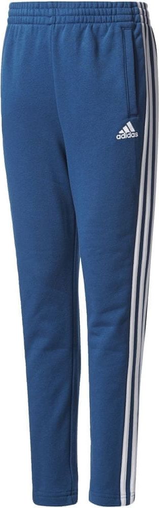 Adidas YB 3Stripes Ft Pant Blue Night/White 152 - obrázek 1