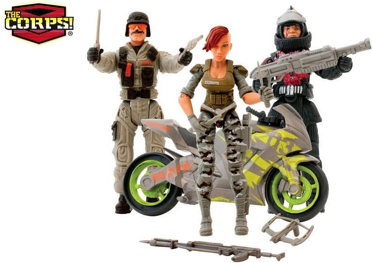 The Corps Voják set The CORPS! 10cm - obrázek 3