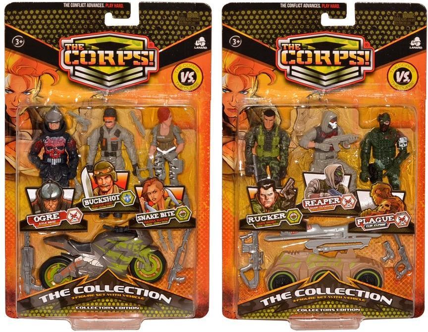 The Corps Voják set The CORPS! 10cm - obrázek 7