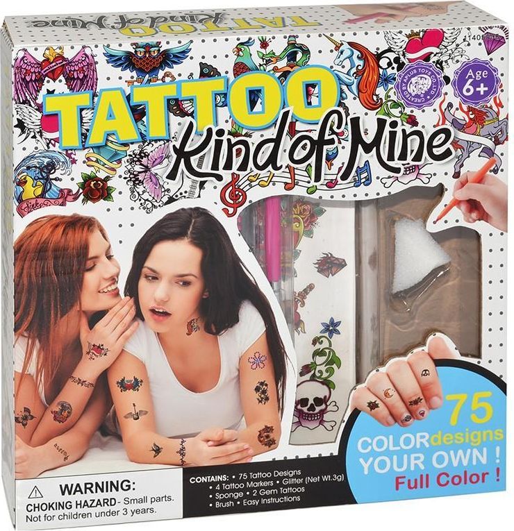 Wiky kreativita Wiky Tetování s fixami - obrázek 1
