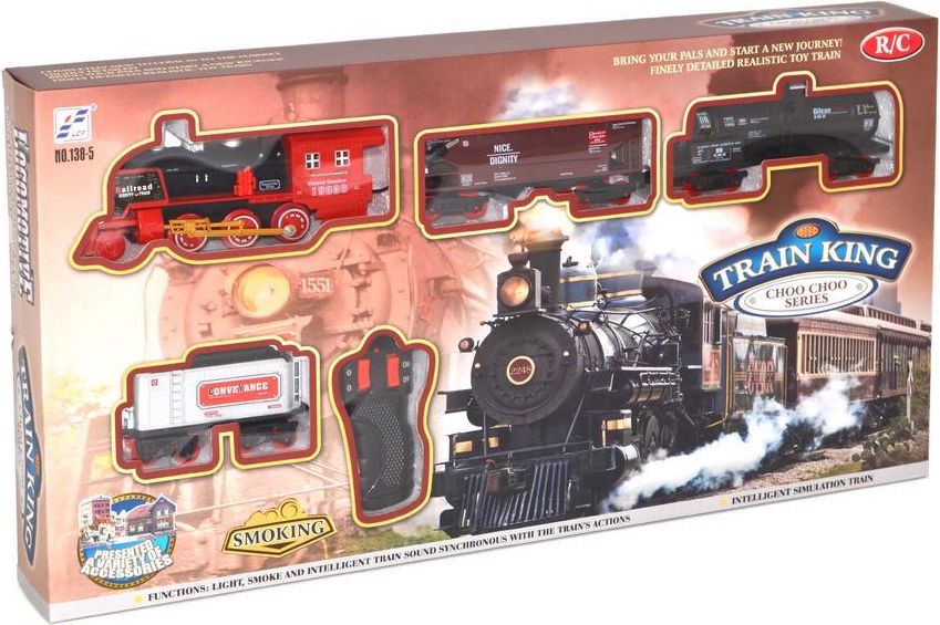 Wiky RC Wiky RC vlak "Train King" se světlem a kouřem - obrázek 1