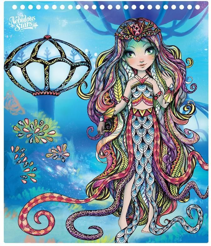 Nebulous Stars Nebulous Stars Kreativní sketchbook Marinia - obrázek 4