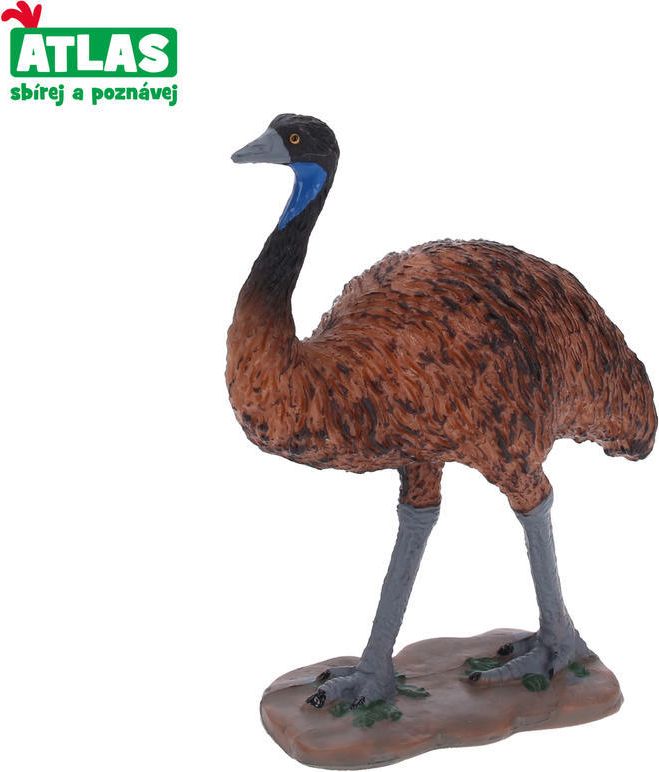 Atlas B - Figurka Pštros 8 cm - obrázek 1