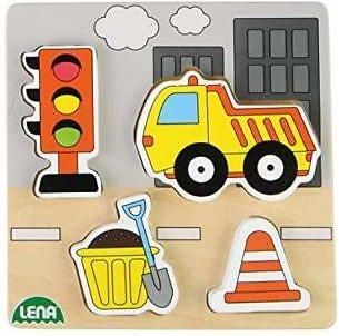 Lena Dřevěné puzzle, sklápěč - obrázek 1