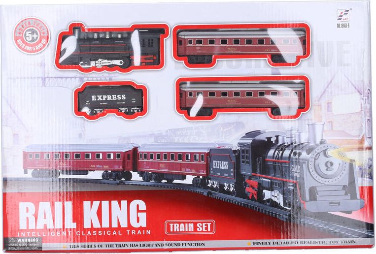 Wiky Vehicles Vlak set 103,5x67,5 cm - obrázek 1
