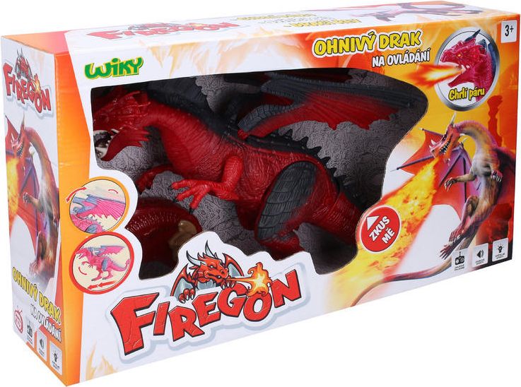 Wiky RC Wiky Firegon (ohnivý drak) s efekty RC 45 cm - obrázek 3