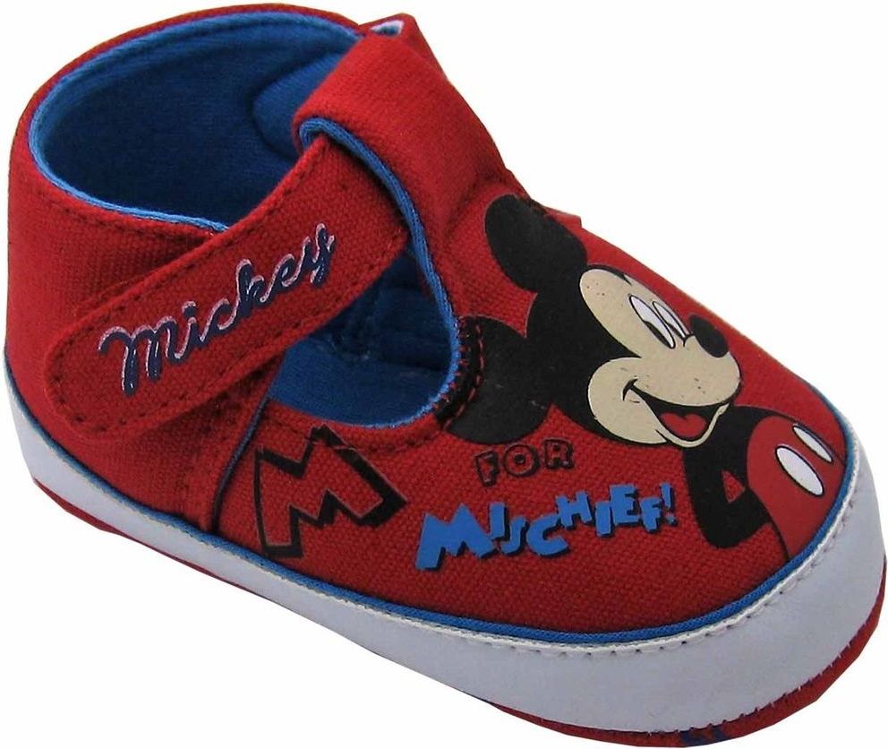 Disney by Arnetta chlapecké capáčky Mickey Mouse 15 červená - obrázek 1