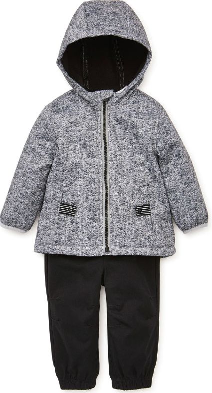 Little Me 3-dílná kojenecká souprava s oteplenou větrovkou Velikost: 18 měsíců / 79 - 84 cm - obrázek 3