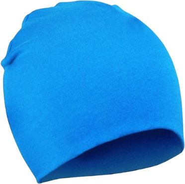 Dětská čepice modrá středně - obrázek 1